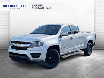 Chevrolet Colorado 4WD WT, V6 3.6L, 4X4, CREW, BOITE DE 6 PIEDS !!! 2017