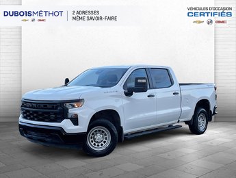 Chevrolet Silverado 1500 WORK TRUCK, 6 PLACES, 2.7L TURBO, 4X4 !!! 2023