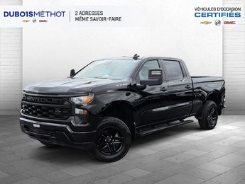 Chevrolet Silverado 1500 CUSTOM, CREW, 2.7L TURBO, 4X4 !!! 2023