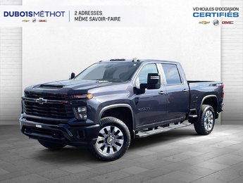 2024 Chevrolet Silverado 2500HD CUSTOM V8 6.6L A GAS, 4X4, 6 PLACES, 2500 HD !!!!