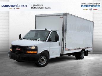 2024 GMC Savana Commercial Cutaway 4500, CUBE 16 PIEDS, V8 6.6L ESSENCE, DOULE ROUES!