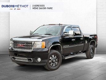 GMC Sierra 2500HD DENALI, V8 6.6L DIESEL DURAMAX, CREW, BOITE LONGUE 2013