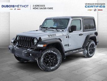 2021 Jeep Wrangler WILLYS, AUTOMATIQUE, 2.0L TURBO !!!