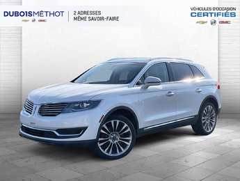 2017 Lincoln MKX RESERVE, AWD, 2.7L TURBO CUIR TOIT GPS !!!