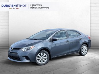 2014 Toyota Corolla LE, AUTOMATIQUE, SIEGES CHAUFFANTS, CAMERA RECUL !