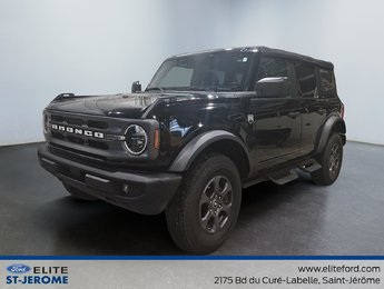 2022 Ford Bronco BIG BEND, 4X4, Toit Souple, Trailer Tow Capacity
