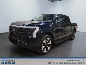 2023 Ford F-150 Lightning Platinum,100% Electrique, 4x4, Grosse Batterie