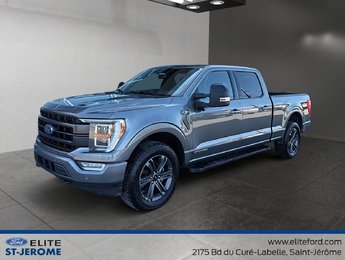 2023 Ford F-150 LARIAT,POWERBOOST,CUIR,VENTILLÉ,GPS,TOIT PANO
