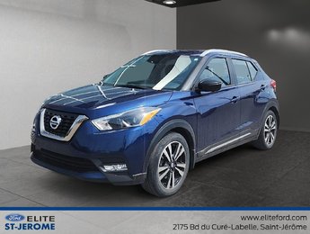 2019 Nissan Kicks SR,CUIR,SIEGE CHAUFFANT,PNEU HIVER SUR RIM,BOSE
