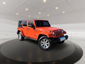 2015 Jeep Wrangler Unlimited SAHARA 2 TOIT !