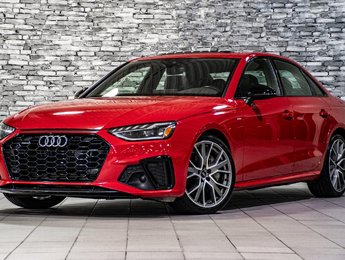 2020 Audi A4 Sedan PROGRESSIV S-LINE BLACK OPTIC CUIR TOIT GPS CAMER