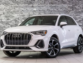 Audi Q3 PROGRESSIV S-LINE AWD CUIR TOIT PANO CAM CARPLAY 2024