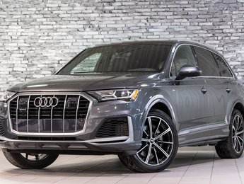 Audi Q7 PROGRESSIV S-LINE QUATTRO 7 PASSAGERS CUIR TOIT 2022