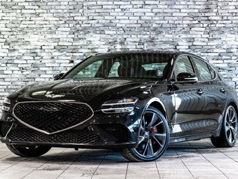 GENESIS G70 3.3T SPORT AWD 365 HP HEAD UP DISP CAM360 CUIR 2022