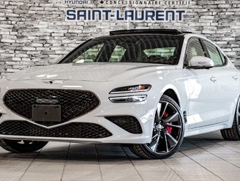 2023 GENESIS G70 3.3T SPORT 365 HP HEAD UP DISP CAM360 CUIR NAPPA