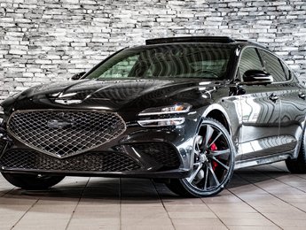 GENESIS G70 3.3T SPORT 365HP CAM360 HUD CUIR NAPPA TOIT NAV 2023