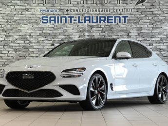2023 GENESIS G70 3.3T SPORT 365 HP HEAD UP DISP CAM360 CUIR NAPPA
