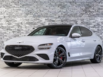 2023 GENESIS G70 3.3T SPORT AWD 365 HP HEAD UP DISP CAM360 CUIR
