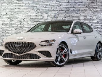GENESIS G70 SPORT 3.3T AWD 365HP CUIR TOIT NAV CAM360 2025