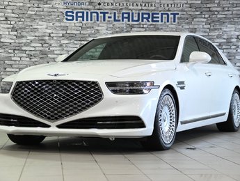 2020 GENESIS G90 5.0L PRESTIGE AWD V8 GPS CAM 360 CUIR TOIT