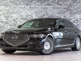 GENESIS G90 5.0L PRESTIGE AWD V8 GPS CAM 360 CUIR TOIT 2020