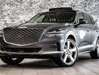 2022 GENESIS GV80 3.5T PRESTIGE 7 PASSAGER TOIT CAM360 PARK ASSIST