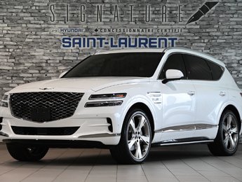2023 GENESIS GV80 3.5T PRESTIGE 7 PASSAGER TOIT CAM360 PARK ASSIST