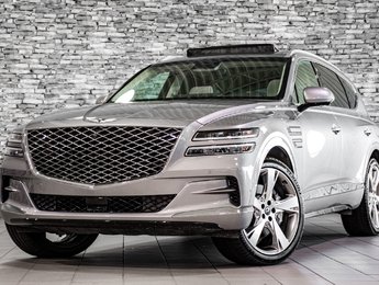 GENESIS GV80 PRESTIGE 3.5T AWD 375HP TOIT CAM 360 PARK ASSIST 2023