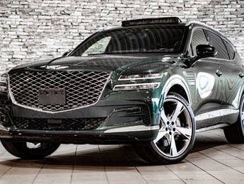 GENESIS GV80 PRESTIGE 3.5T AWD 375HP TOIT CAM 360 PARK ASSIST 2023