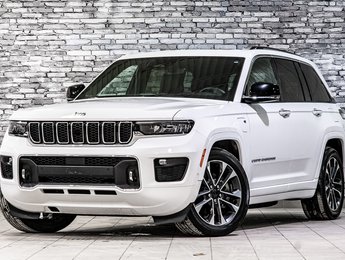 Jeep Grand Cherokee 4xe OVERLAND HYBRID-RECHARGEABLE CUIR TOIT NAV CAM 2022