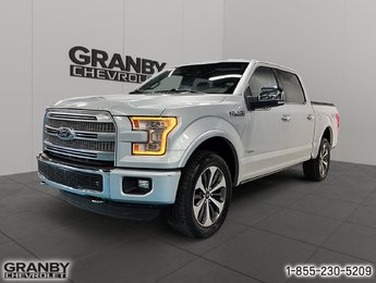 2016 Ford F-150 Supercrew platinum boite 6.6pied