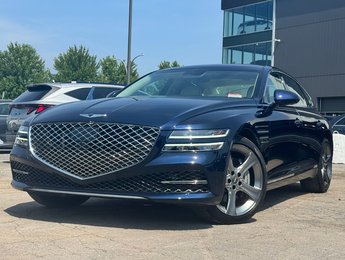 2021 GENESIS G80 PRESTIGE 3.5T 375HP TOIT PANO CAM 360 PARK ASSIST