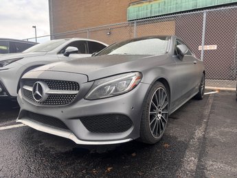 Mercedes-Benz C-Class C 300 COUPE AMG NIGHT PKG BURMESTER NAV TOIT CAM 2017