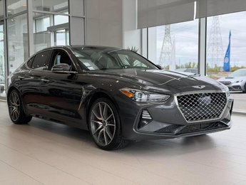 2020 GENESIS G70 3.3T Prestige AWD | 8 ROUES | CUIR | NAV | TOIT | CAMÉRA 360 | LEXICON | CARPLAY +++