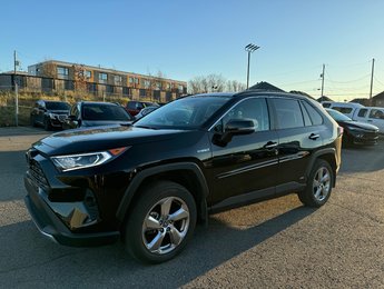 2020 Toyota RAV4 HYBRIDE LIMITÉ NAVIGATION.TOIT.SIEGES CUIR