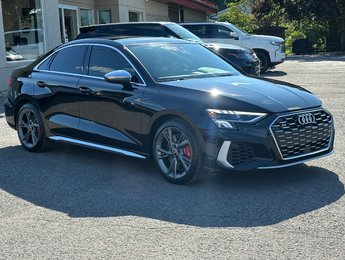 2023 Audi S3 SEDAN Komfort CUIR TOIT OUVRANT SEULEMENT 036723 KM