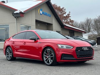 2019 Audi S5 Sportback Technik CUIR CAMERA 360 AFFICHAGE TETE HAUTE