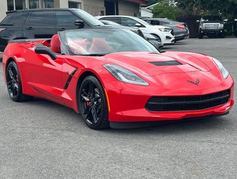 2016 Chevrolet Corvette 1LT DÉCAPOTABLE TRACK PACK SEULEMENT 021168 KM