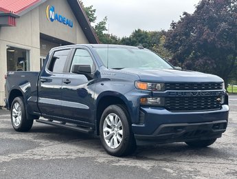 2022 Chevrolet Silverado 1500 4X4 CUSTOM CREW DEMARREUR CAMERA