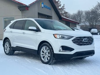 2021 Ford Edge Titanium CUIR TOIT PANORAMIQUE SEULEMENT 056854 KM