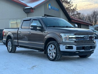 2018 Ford F-150 LARIAT SUPERCREW 3.5 SEULEMENT 077511 KM