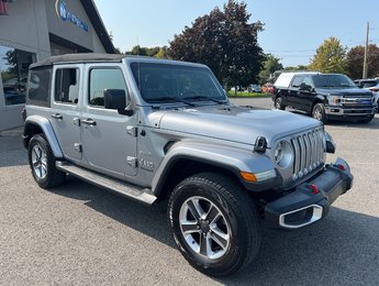 Jeep Wrangler Unlimited Sahara 4x4 CUIR NAVI DEMARREUR 2019