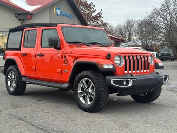 2019 Jeep Wrangler Unlimited Sahara 4X4 SEULEMENT  087695 KM