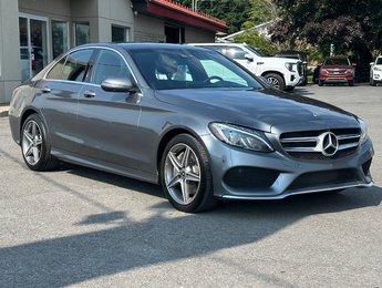 2018 Mercedes-Benz C-Class C 300 PREMIUM 4 MATIC CUIR NAVIGATION TOIT PANO
