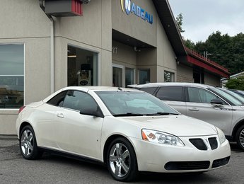 2009 Pontiac G6 GT CONVERTIBLE CUIR