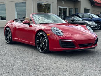 Porsche 911 CARRERA CONVERTIBLE SEULEMENT 037744 KM 2019