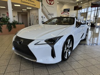 2022 Lexus LC LC500 CONVERTIBLE ONLY 6746KM WOW STORED INSIDE