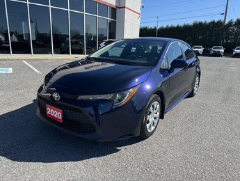 2020 Toyota Corolla LE CVT ONE OWNER TOYOTA CERTIFIED APPLE CARPLAY