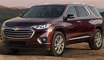 2018 Chevy Utility Vehicles Traverse LT Cloth