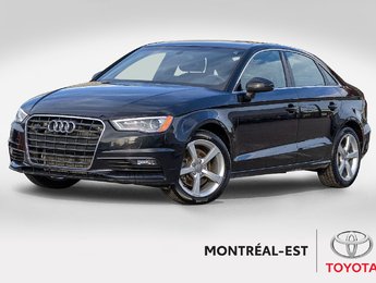 2015 Audi A3 KOMFORT QUATTRO **CUIR+SIÈGES CHAUFFANTS+TOIT**